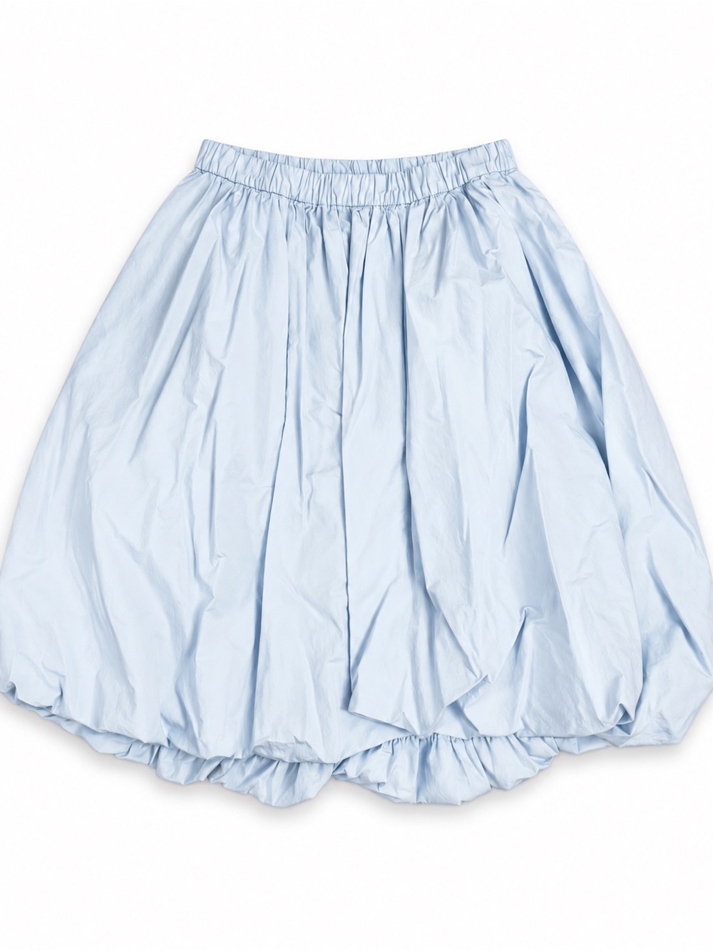 Sunday Best Light Blue Bubble Midi Skirt – Size M - Picture 2 of 4